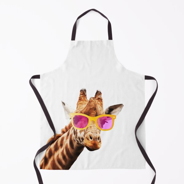 Item preview, Funny Giraffe with Retro Summer Sun Glasses designed and sold by wingstar.