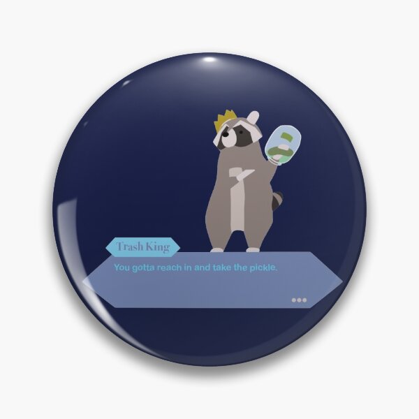Item preview, Trash King: Take the Pickle - Donut County designed and sold by JediPlatypi.