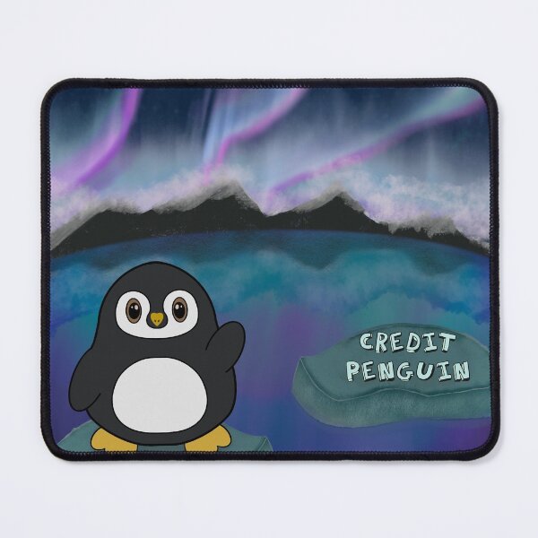 Item preview, Aurora Penguin designed and sold by CreditPenguin.