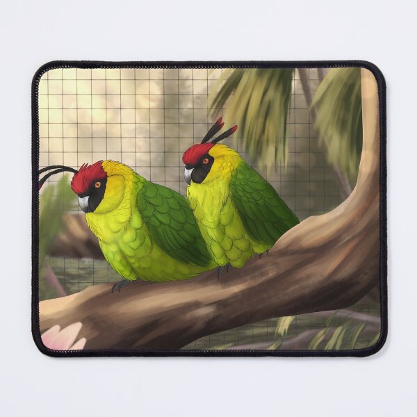 Item preview, Horned Parakeet Pair designed and sold by DragonArtist15.