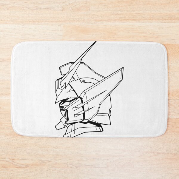 Item preview, Gundam Epyon Profile Outline Black designed and sold by MossLoves.