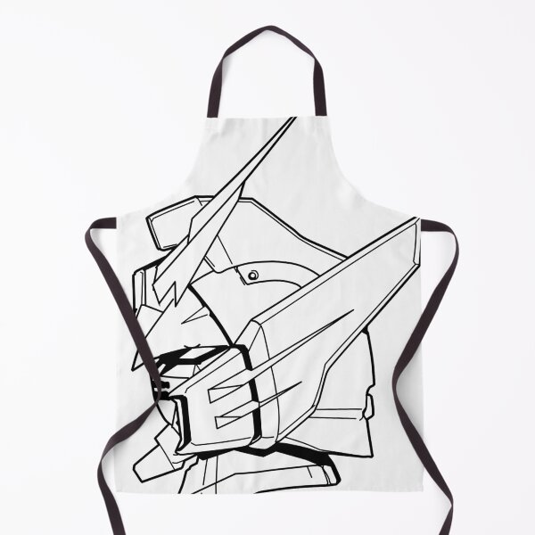 Item preview, Gundam Epyon Profile Outline Black designed and sold by MossLoves.