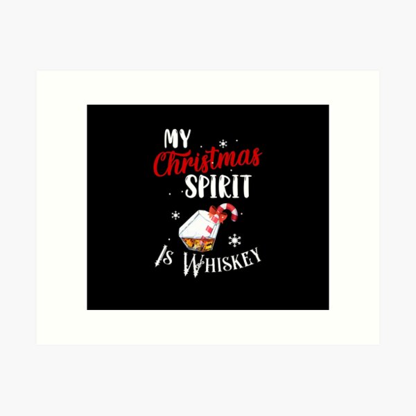 Item preview, Whiskey Christmas Spirit Drinking Matching Family Funny designed and sold by Dressed For  Duty.