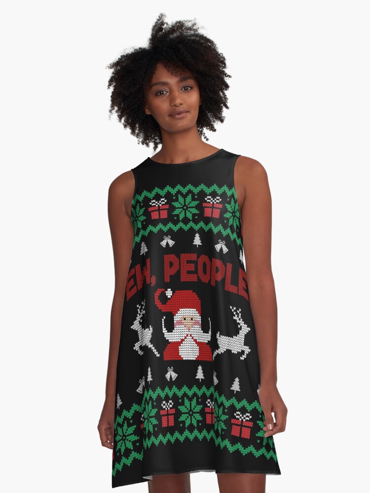 Ugly holiday hotsell sweater dress