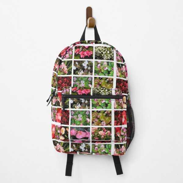 Item preview, Pink Red White Many Begonia Flowers Collage designed and sold by JariHawk.