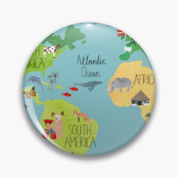 Item preview, world map designed and sold by yellow-and.