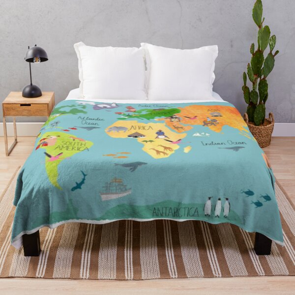 Item preview, world map designed and sold by yellow-and.