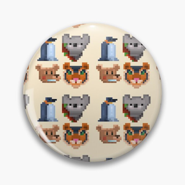 Item preview, Pixelated Wild Animals 02 designed and sold by HopeDetour.