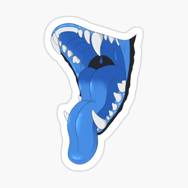 Item preview, Normal Blue Maw designed and sold by FauxxArt.
