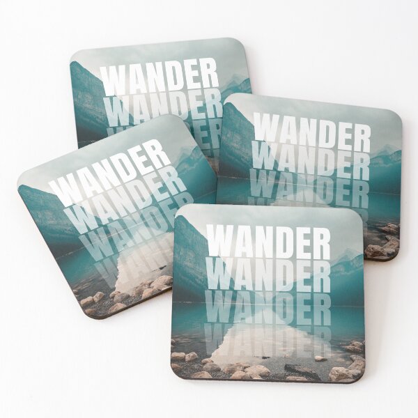 Item preview, Copy of MerchHaus - WANDER 2 Camping/Travel/ Hiking Into The Mountains Design designed and sold by MerchHaus.