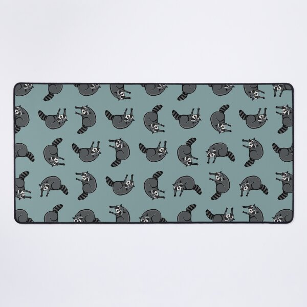 Trash Panda Porch Visit Desk Mat