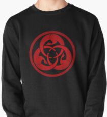 Hagakure Red Pullover Sweatshirt