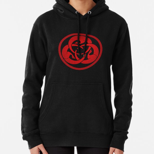 Hagakure Red Pullover Hoodie