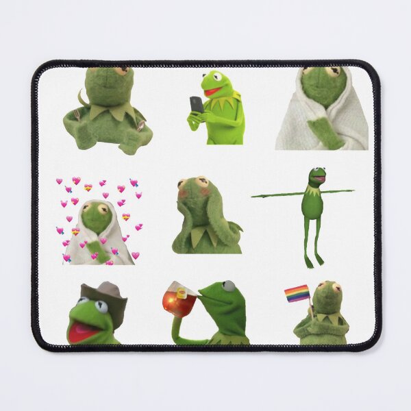 Item preview, Kermit Set Sticker Memes designed and sold by ShaneDraper.
