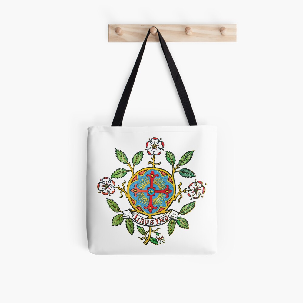 Laus Deo Catholic Tote Bag, Praise Be To God – blessedbegodboutique