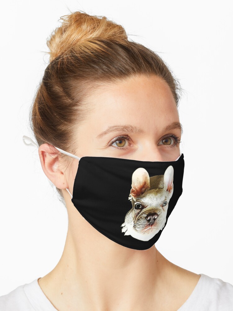 Chiot Bouledogue Français  Masque