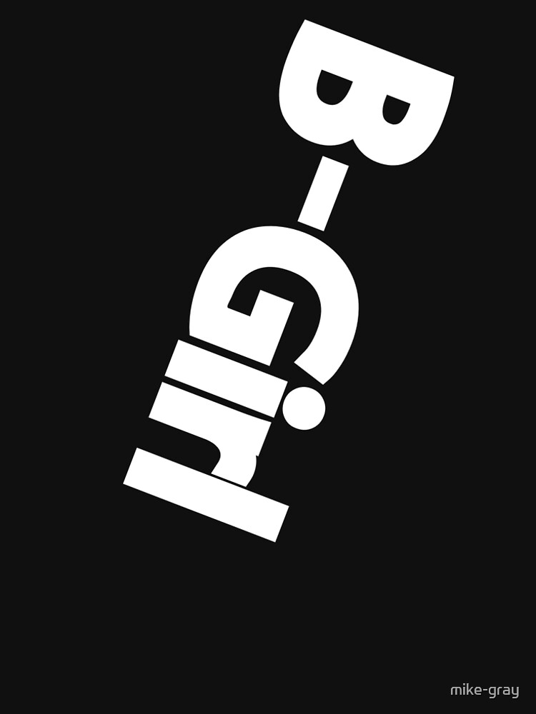 Hip Hop B-Girl Style Twisted in Chunky Letters on Black by mike-gray