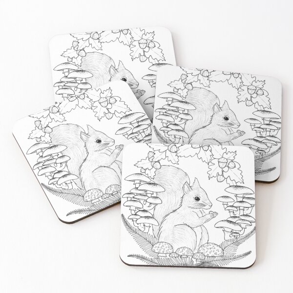 Item preview, squirrel vignette designed and sold by eyerobertson.