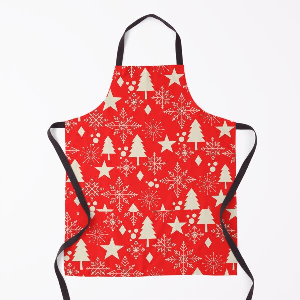 Item preview, Red and White Christmas Tree Pattern designed and sold by MariesDesigns11.
