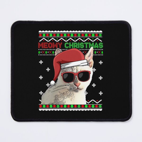 Item preview, Tonkinese Cat Funny Meowy Christmas designed and sold by tigaaadrivaaa.