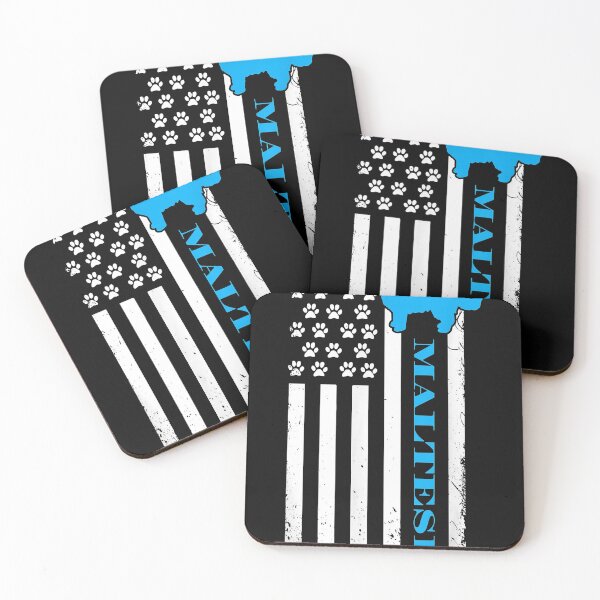 Item preview, Vintage Maltese American Flag Funny  designed and sold by saheedkwiecin.