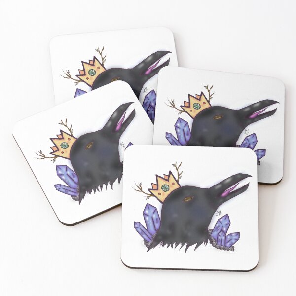 Item preview, King Crow designed and sold by LouBearsArt.