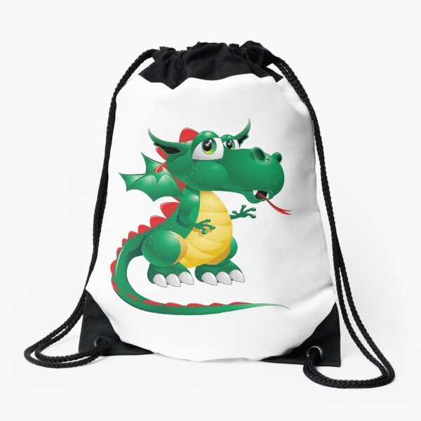 Draco the Keywebco Dragon Drawstring Bag