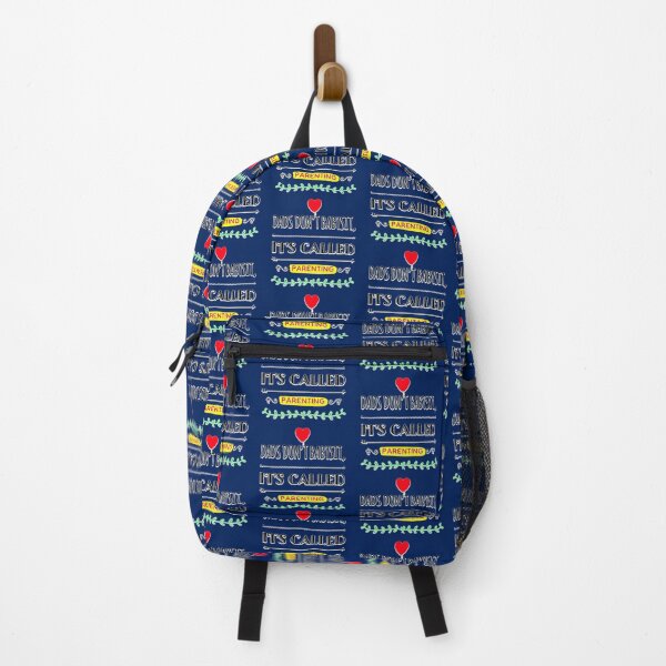 Item preview, DADS DON'T BABYSIT IT'S CALLED PARENTING IN Navy Blue color. designed and sold by Michael van der Hoorn.