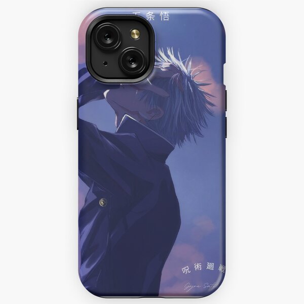 Hot Serial Anime Jujutsu Kaisen Gojo Satoru Phone Case for iphone 14 13 Pro  Max 12 11 Xs XR 7 8 Plus Blu-ray Soft Silicon Cover