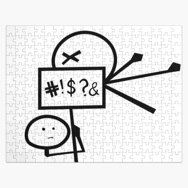 Curse Words Jigsaw Puzzles Redbubble Curse Words Jigsaw Puzzles Redbubble