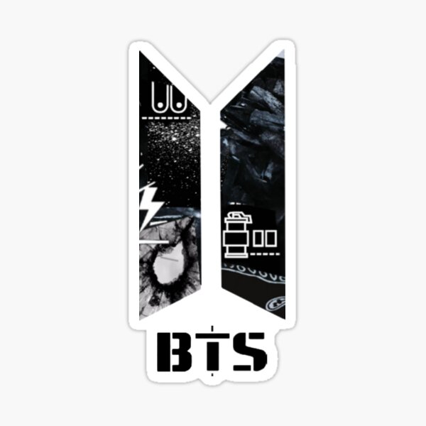 BTS Logo - School Era Sticker