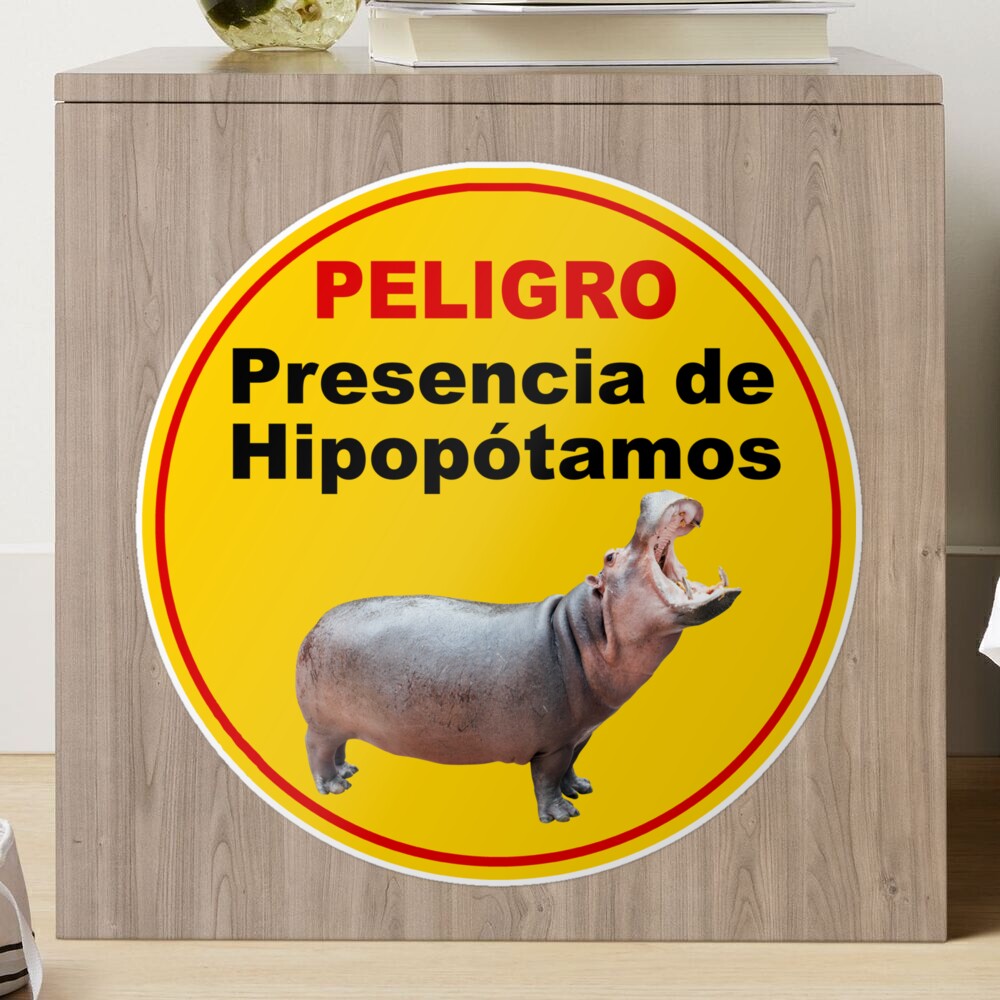 PELIGRO (from "Hippoposthumous") Sticker