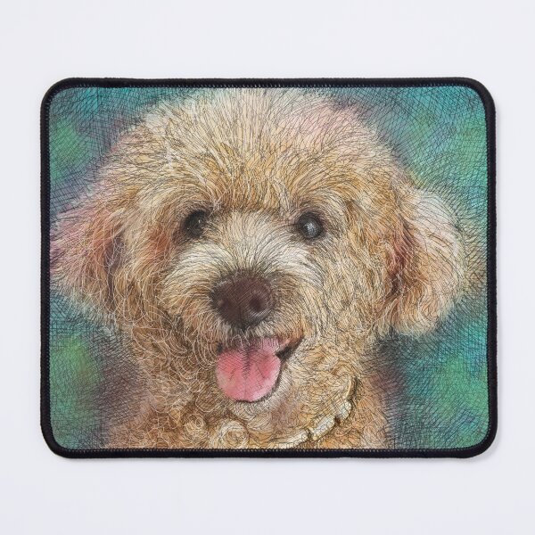 Item preview, The Portrait of a Lovely Poodle designed and sold by LanLanGallery.