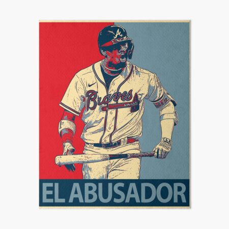 Acuna Jr 13 Art Board Print for Sale by BourbonNoon