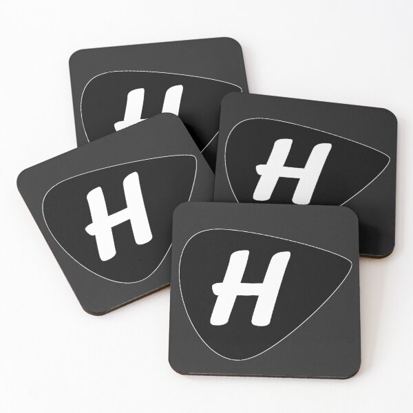 Item preview, H monogram custom name personalized letter font initials deco for artists and musicians! designed and sold by Popular-Gifts.