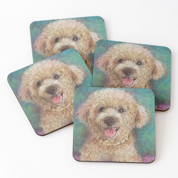 Item preview, The Portrait of a Lovely Poodle designed and sold by LanLanGallery.