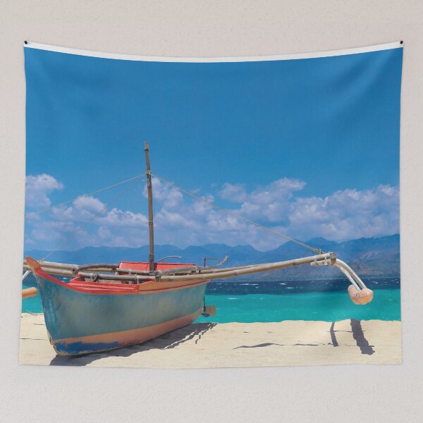 Item preview, Tropical Island Boat designed and sold by PeffysArt.