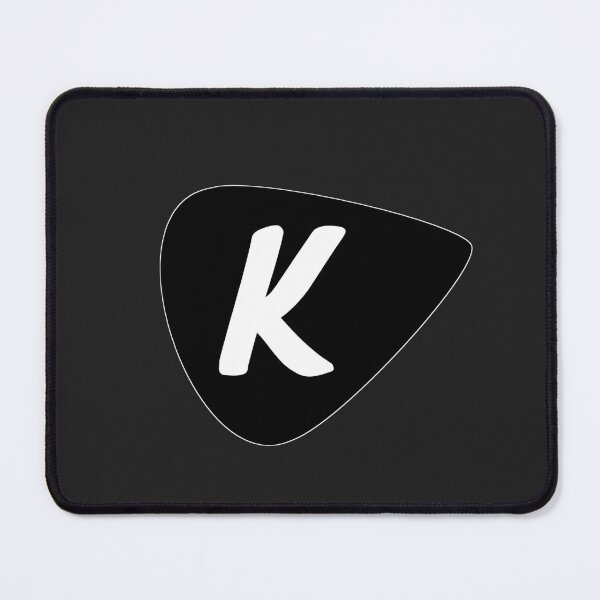Item preview, K monogram custom name personalized letter font initials deco for artists and musicians! designed and sold by Popular-Gifts.
