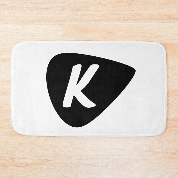 Item preview, K monogram custom name personalized letter font initials deco for artists and musicians! designed and sold by Popular-Gifts.