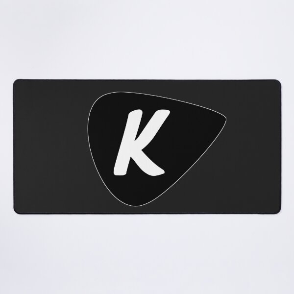 Item preview, K monogram custom name personalized letter font initials deco for artists and musicians! designed and sold by Popular-Gifts.