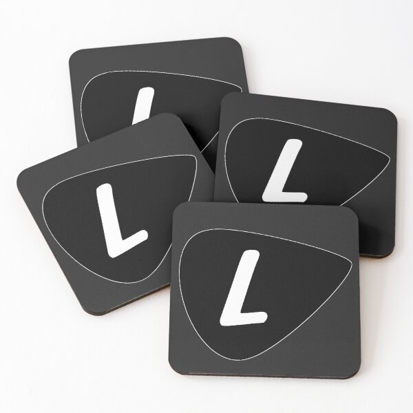 Item preview, L monogram custom name personalized letter font initials deco for artists and musicians! designed and sold by Popular-Gifts.