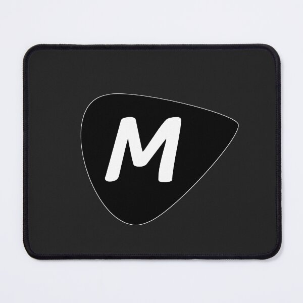Item preview, M monogram custom name personalized letter font initials deco for artists and musicians! designed and sold by Popular-Gifts.