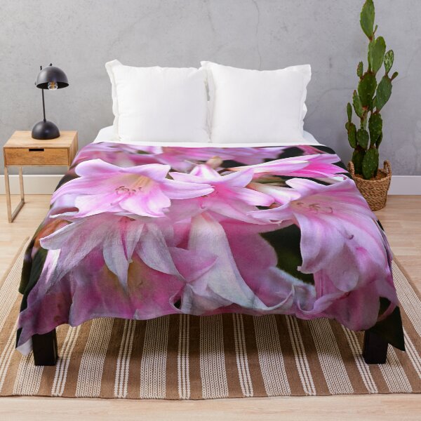 Item preview, Lovely Pink Belladonna Amaryllis Lilies Photo designed and sold by SeaChangeDesign.
