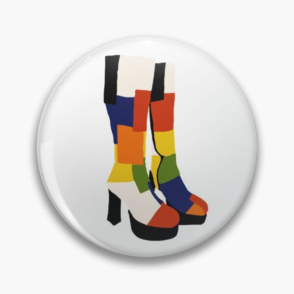 Item preview, rainbow boots designed and sold by radgoodies.