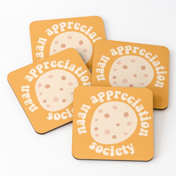 Item preview, Naan Appreciation Society Light Beige designed and sold by cashewdays.