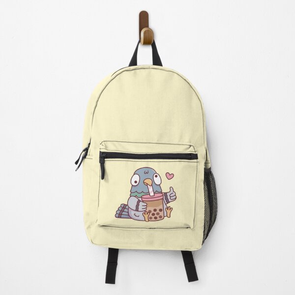 Item preview, Cute Pigeon Loves Boba Tea Funny designed and sold by rustydoodle.
