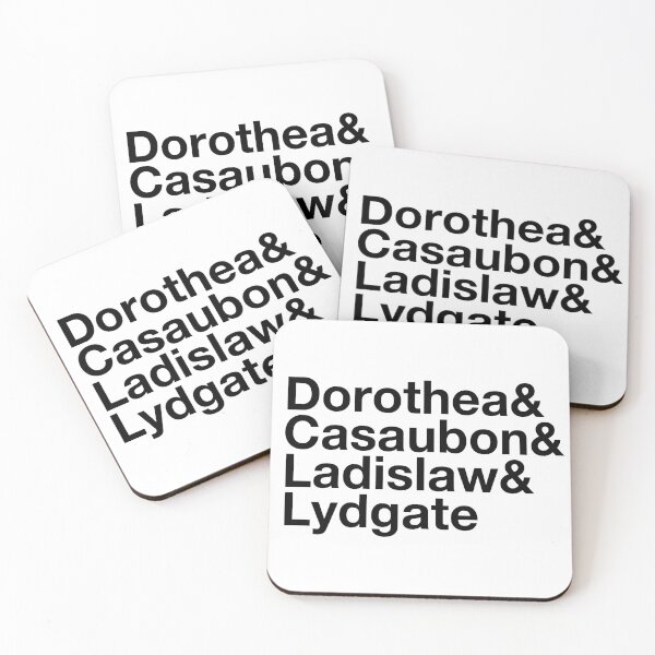 Item preview, George Eliot Middlemarch Character List: Dorothea & Casaubon & Ladislaw & Lydgate designed and sold by kierkegaard.