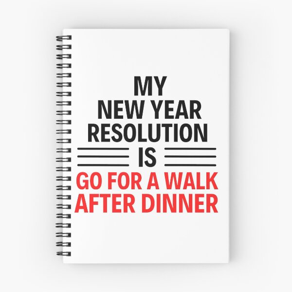Item preview, My New Year Resolution Is Go For A Walk After Dinner designed and sold by chetan786.