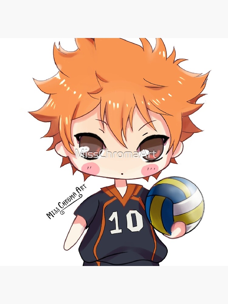 Chibi Hinata Shoyo Haikyuu Fanart Tote Bag By Misschromaart Redbubble