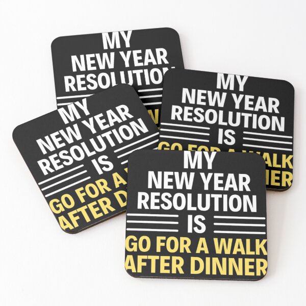 Item preview,  My New Year Resolution Is Go For A Walk After Dinner designed and sold by chetan786.